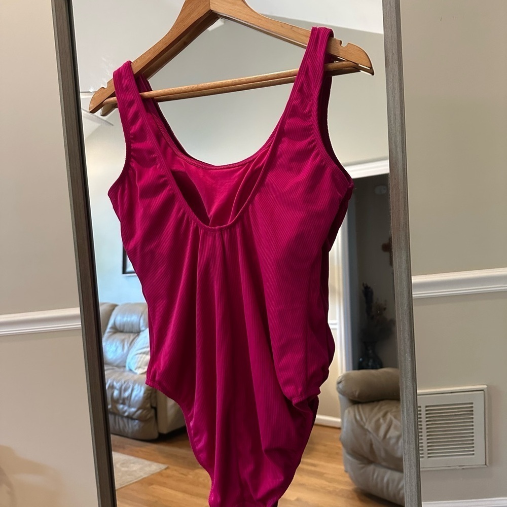 Catalina Pink One Piece Swimsuit - Picture 4 of 5